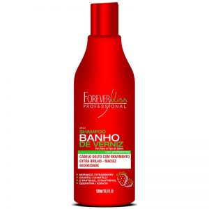 Shampoo Banho de Verniz Morango 500ml