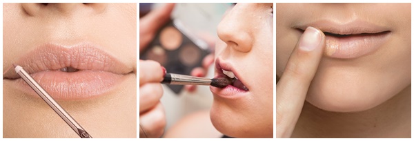 Erros comuns na maquiagem não aplicar base na boca primer