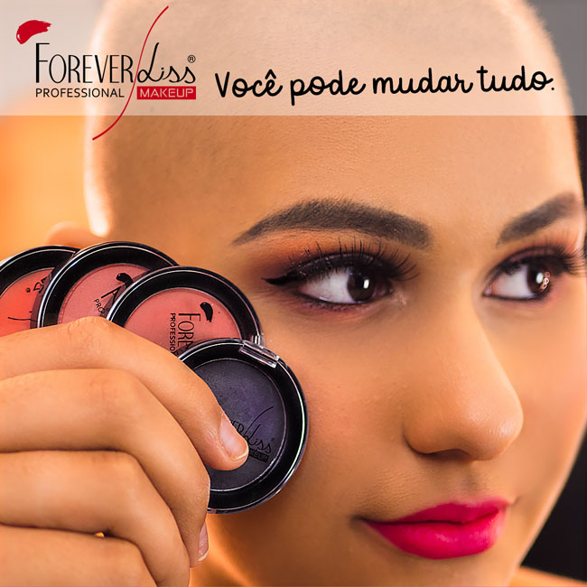 Maquiagem sombras forever liss